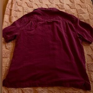 Men's Burgundy Shirt